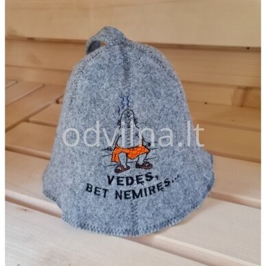 Pirties kepurė ,,Vedęs, bet nemiręs''